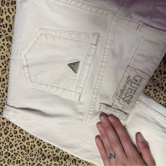 GUESS vintage White Jeans - Picture 1 of 4